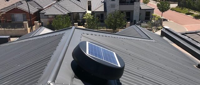 solar roof vent Stirling