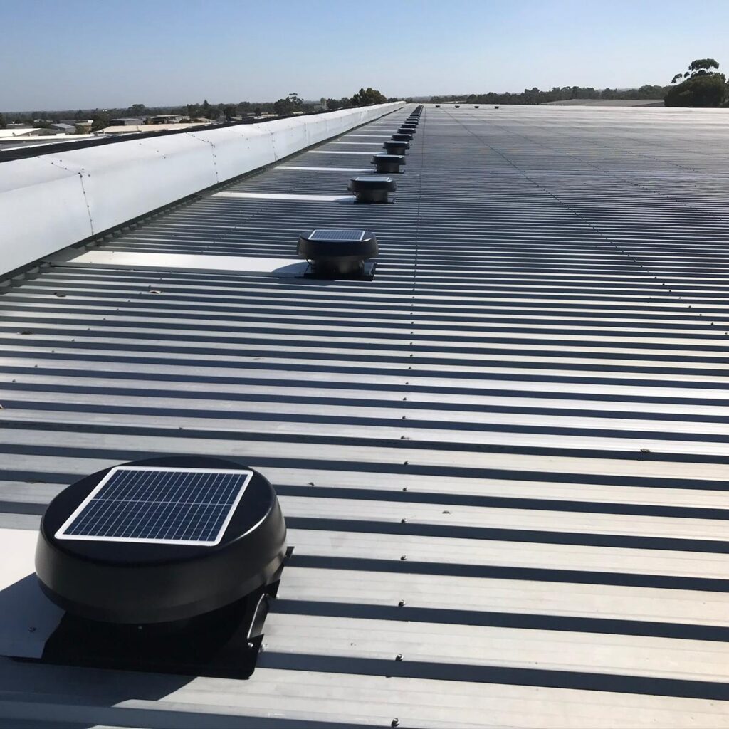 eco solar vents industrial roof vents